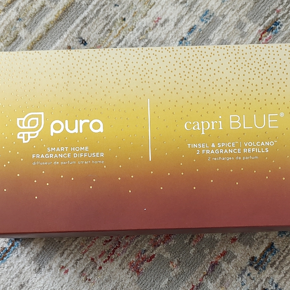 Pura Capri Blue Fragrance Diffuser Set